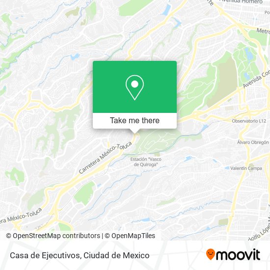 Mapa de Casa de Ejecutivos