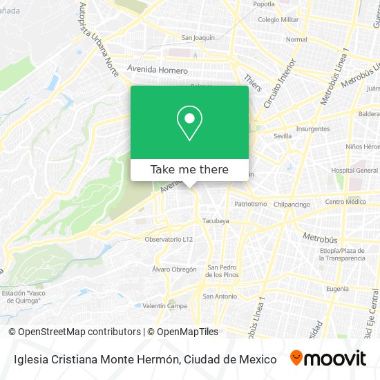 Iglesia Cristiana Monte Hermón map