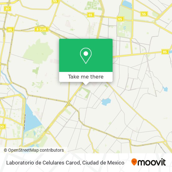 Laboratorio de Celulares Carod map