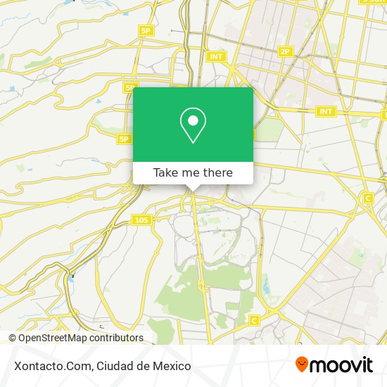 Mapa de Xontacto.Com