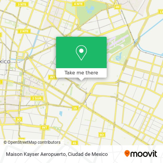 Mapa de Maison Kayser Aeropuerto