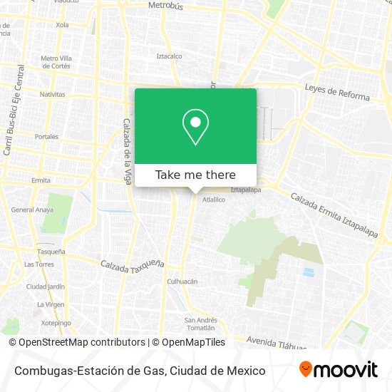 Combugas-Estación de Gas map