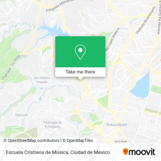 Escuela Cristiana de Música map