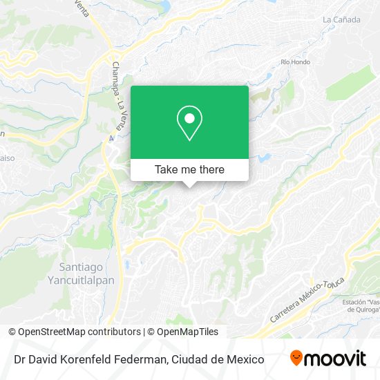 Dr David Korenfeld Federman map