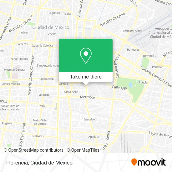 Florencia map