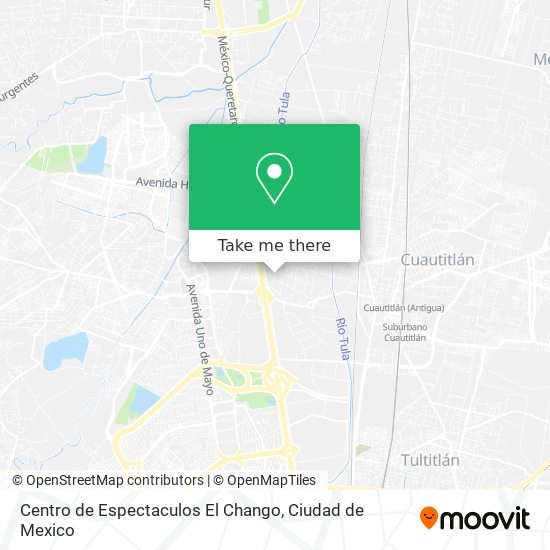 Centro de Espectaculos El Chango map