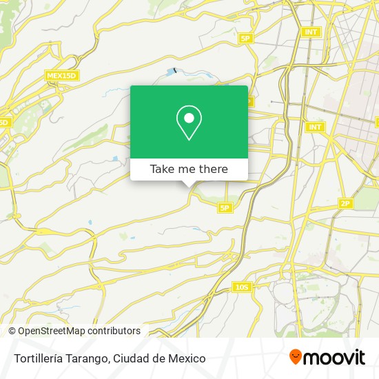 Tortillería Tarango map