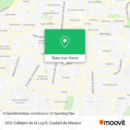 2DO Callejón de la Luz 6 map