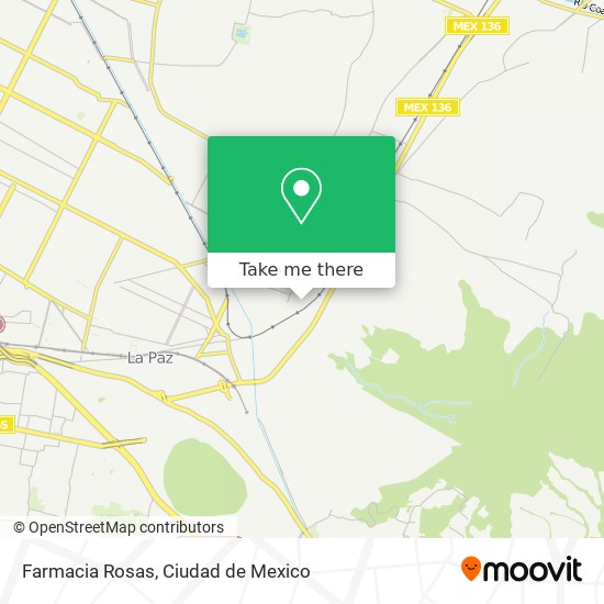 Farmacia Rosas map