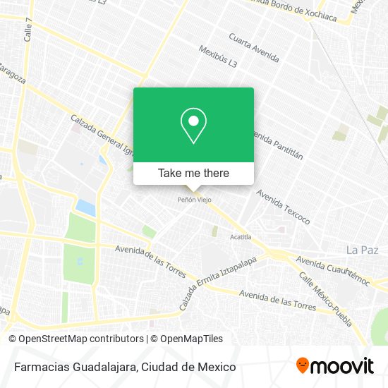 Farmacias Guadalajara map
