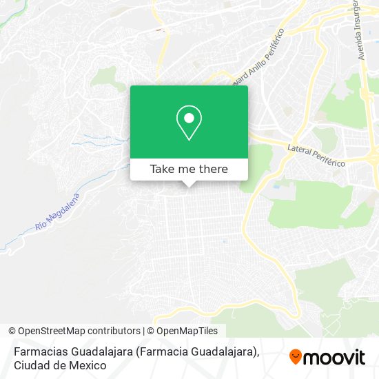 Mapa de Farmacias Guadalajara (Farmacia Guadalajara)