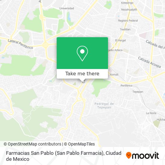 Farmacias San Pablo (San Pablo Farmacia) map