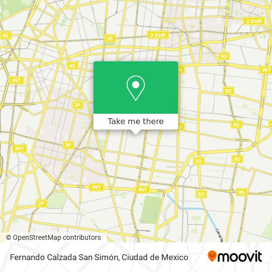 Mapa de Fernando Calzada San Simón