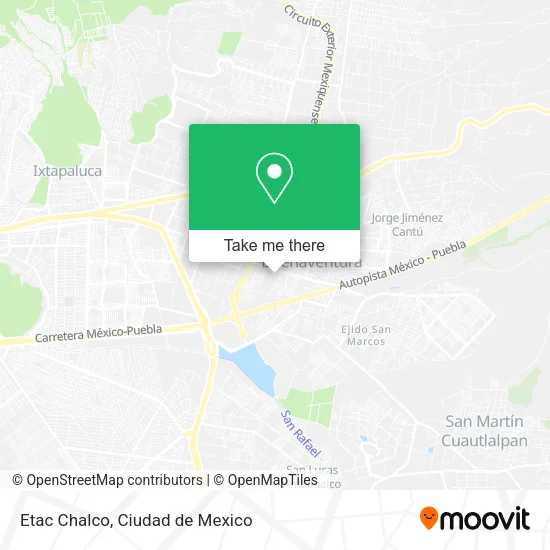 Etac Chalco map