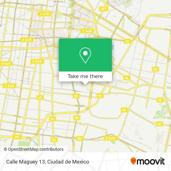 Mapa de Calle Maguey 13