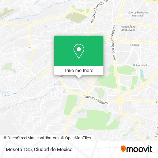 Mapa de Meseta 135