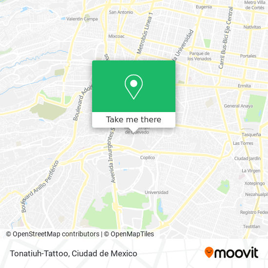 Mapa de Tonatiuh-Tattoo