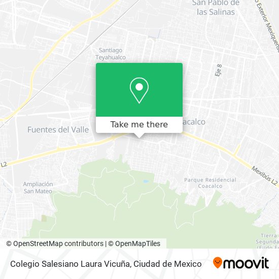Colegio Salesiano Laura Vicuña map
