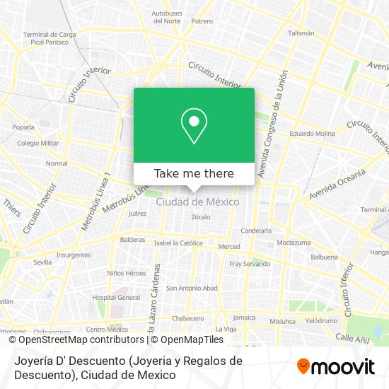 Joyería D' Descuento (Joyeria y Regalos de Descuento) map