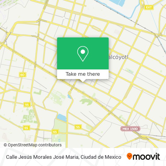 Calle Jesús Morales José Maria map