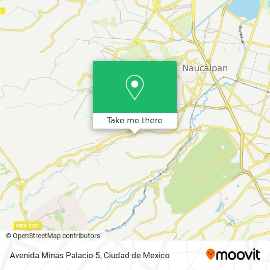 Avenida Minas Palacio 5 map