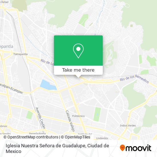 Iglesia Nuestra Señora de Guadalupe map