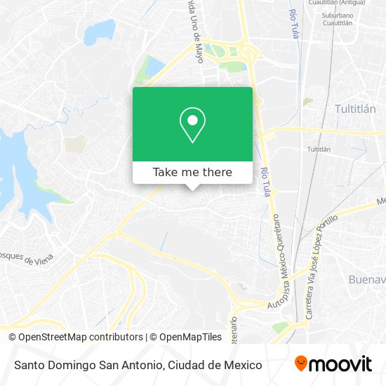 Mapa de Santo Domingo San Antonio