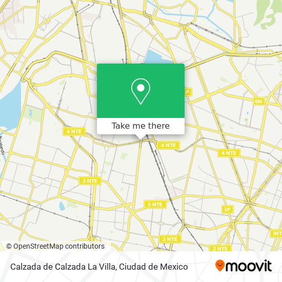 Mapa de Calzada de Calzada La Villa