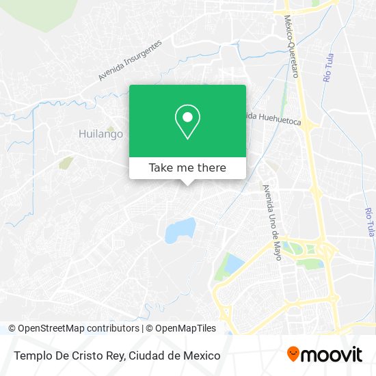 Templo De Cristo Rey map