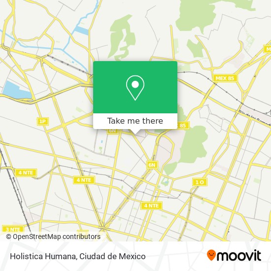 Holistica Humana map