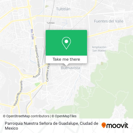 Mapa de Parroquia Nuestra Señora de Guadalupe