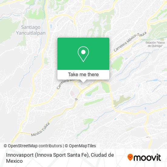 Mapa de Innovasport (Innova Sport Santa Fe)