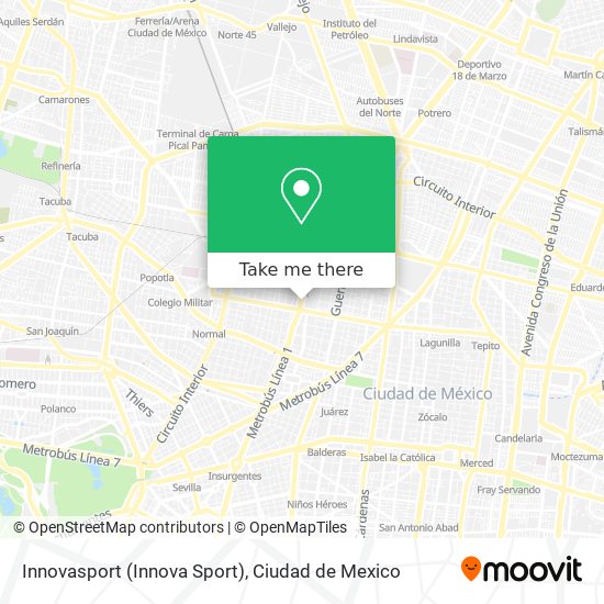 Innovasport (Innova Sport) map