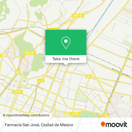 Mapa de Farmacia San José