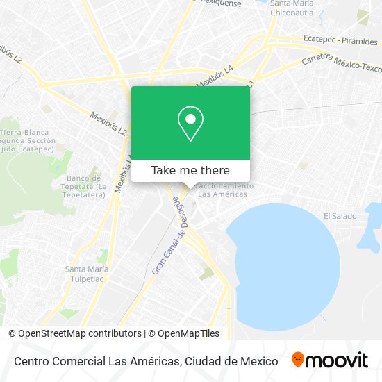 Centro Comercial Las Américas map