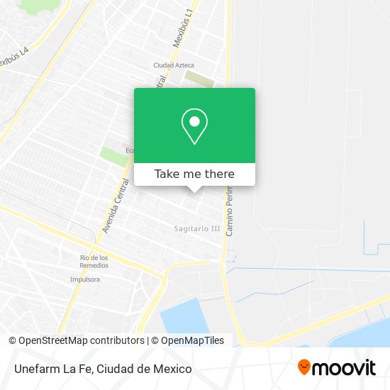 Unefarm La Fe map