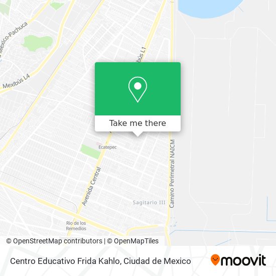 Mapa de Centro Educativo Frida Kahlo