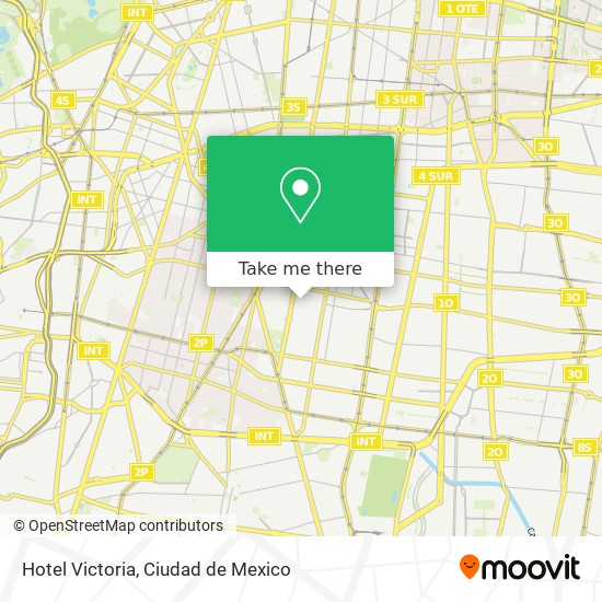 Mapa de Hotel Victoria