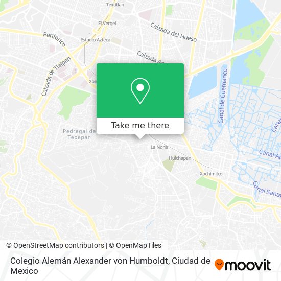 Mapa de Colegio Alemán Alexander von Humboldt