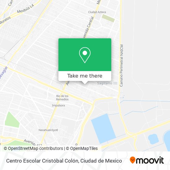 Centro Escolar Cristóbal Colón map