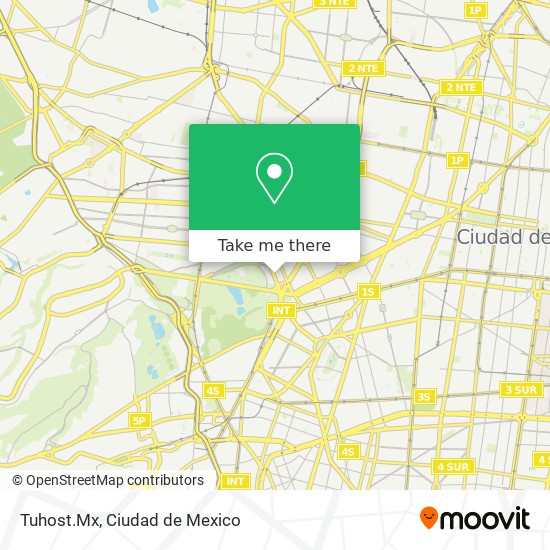 Tuhost.Mx map