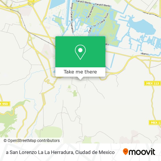 a San Lorenzo La La Herradura map