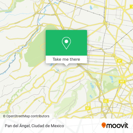 Mapa de Pan del Ángel