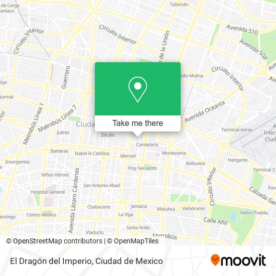 Mapa de El Dragón del Imperio