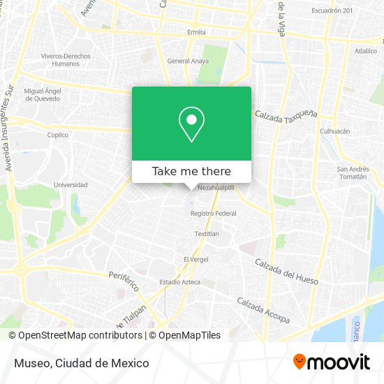 Museo map