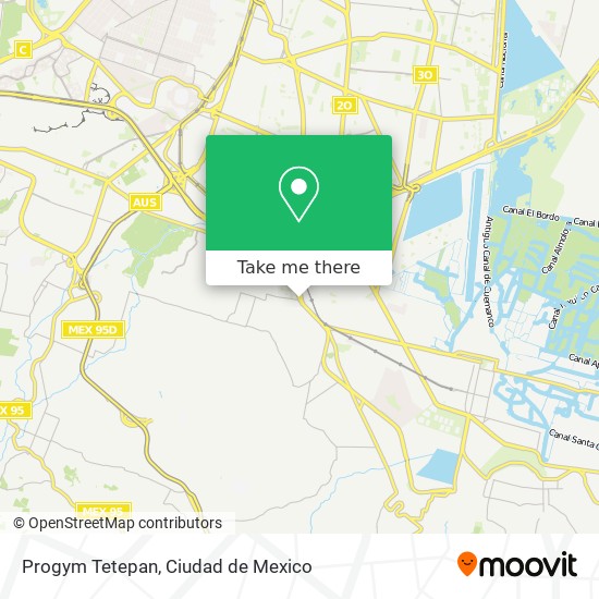 Mapa de Progym Tetepan