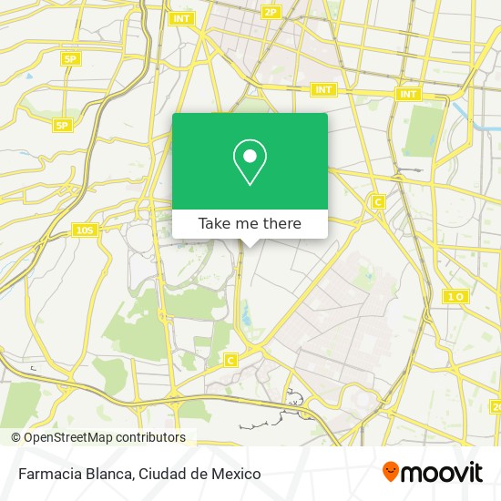 Farmacia Blanca map