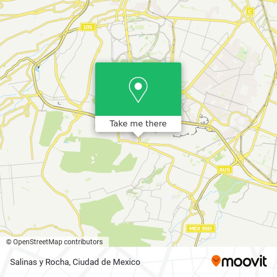 Salinas y Rocha map