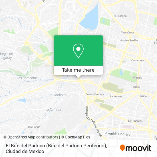 Mapa de El Bife del Padrino