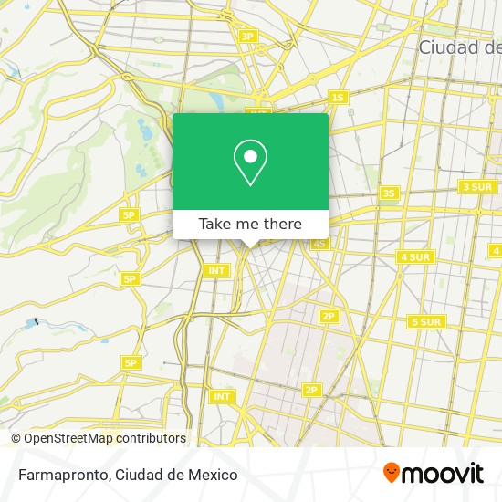 Farmapronto map